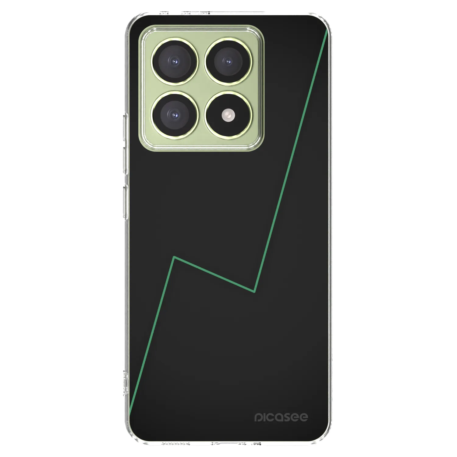 Picasee silikonska prozirna maskica za Xiaomi 14T - Consistency