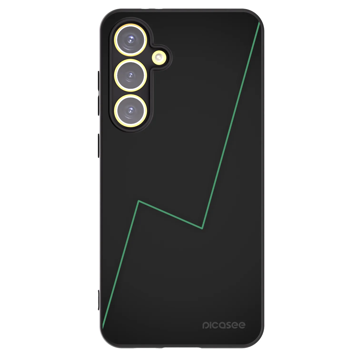 Picasee crna silikonska maskica za Samsung Galaxy S24 FE S721B - Consistency
