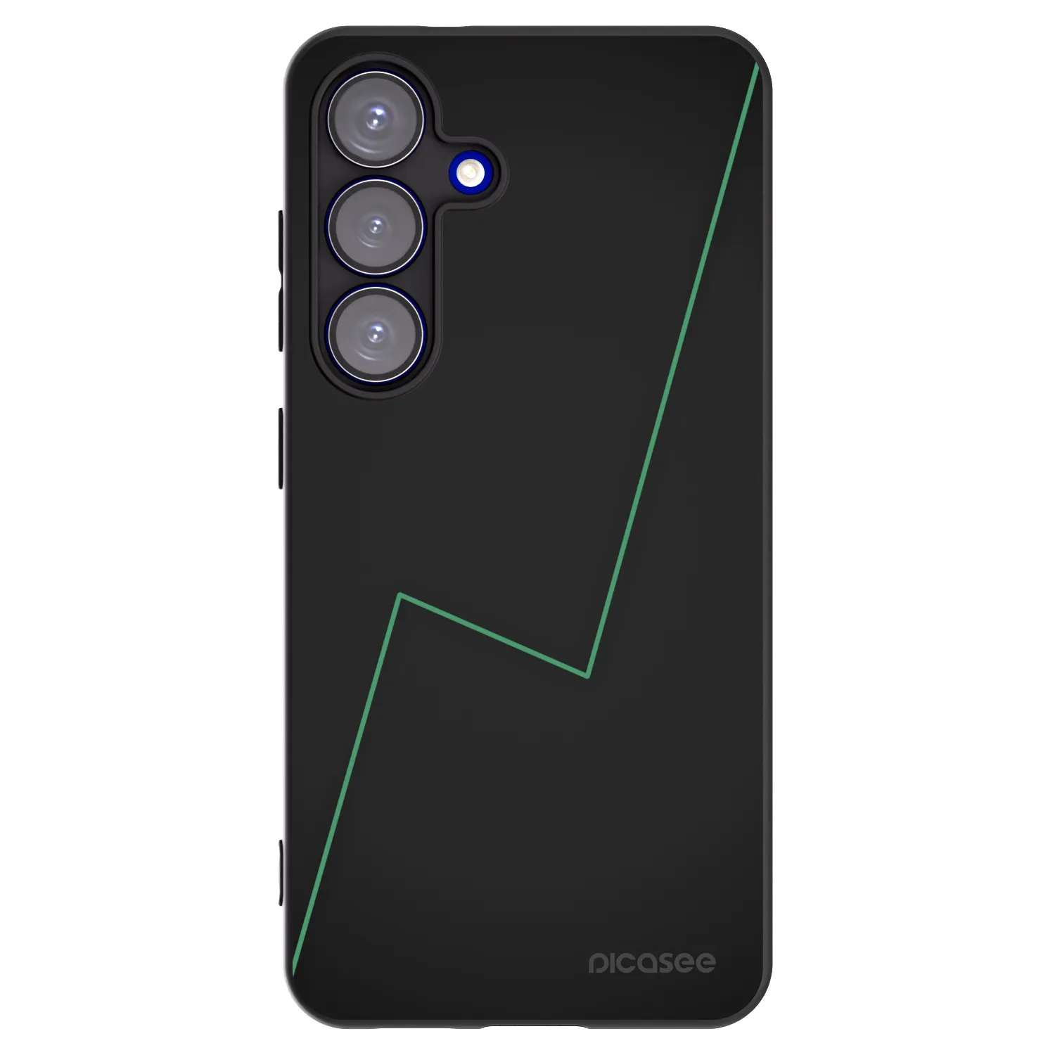 Picasee crna silikonska maskica za Samsung Galaxy S25 5G - Consistency
