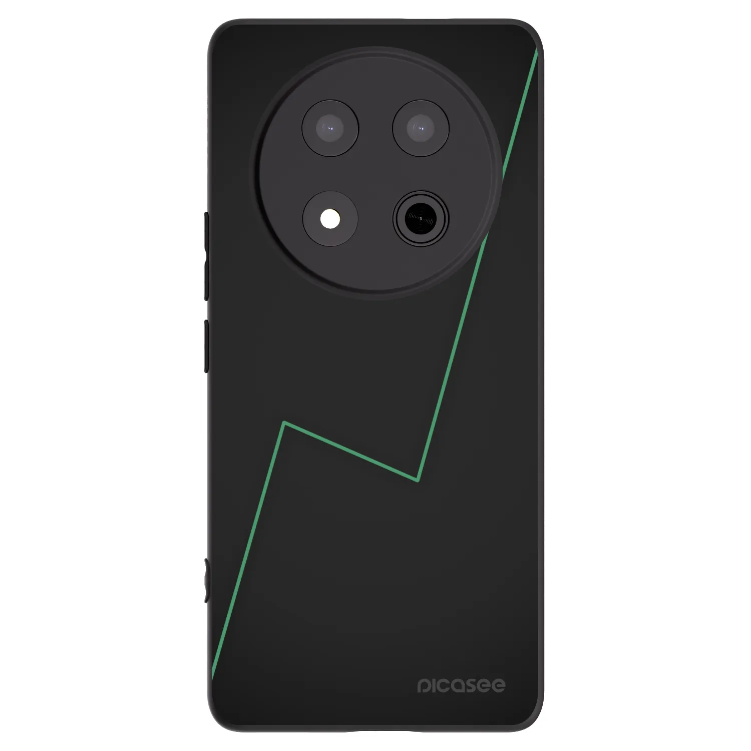 Picasee crna silikonska maskica za Honor Magic7 Lite 5G - Consistency