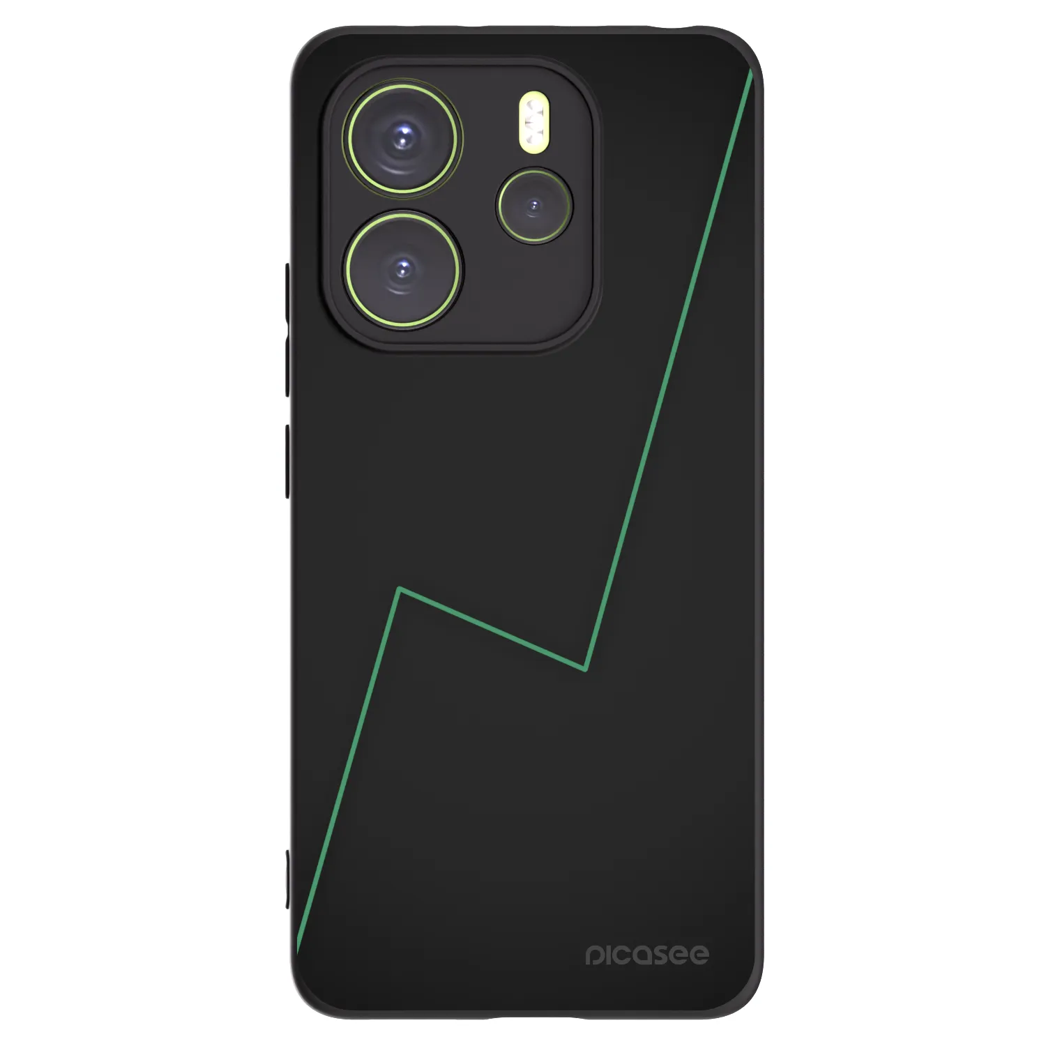 Picasee crna silikonska maskica za Xiaomi Redmi Note 14 4G - Consistency