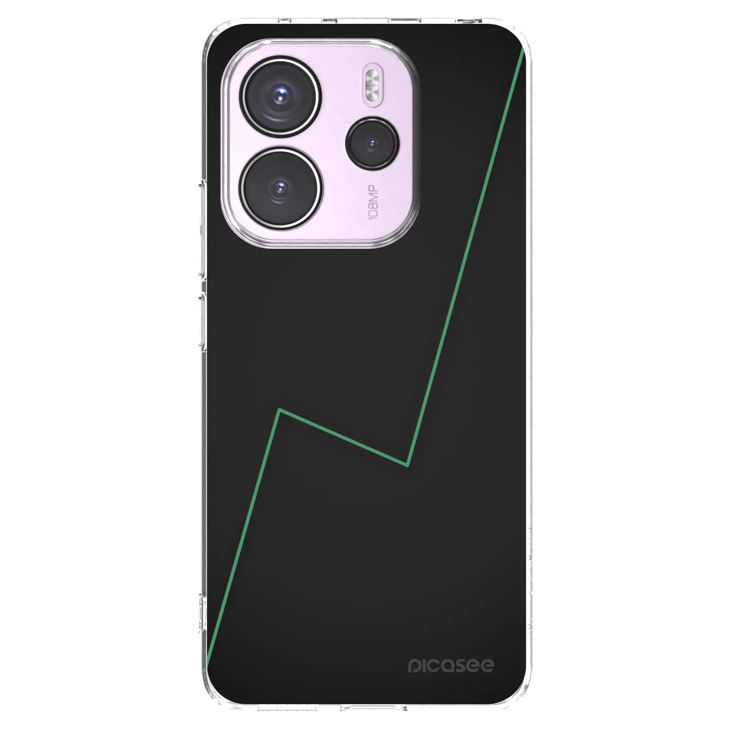 Picasee silikonska prozirna maskica za Xiaomi Redmi Note 14 4G - Consistency
