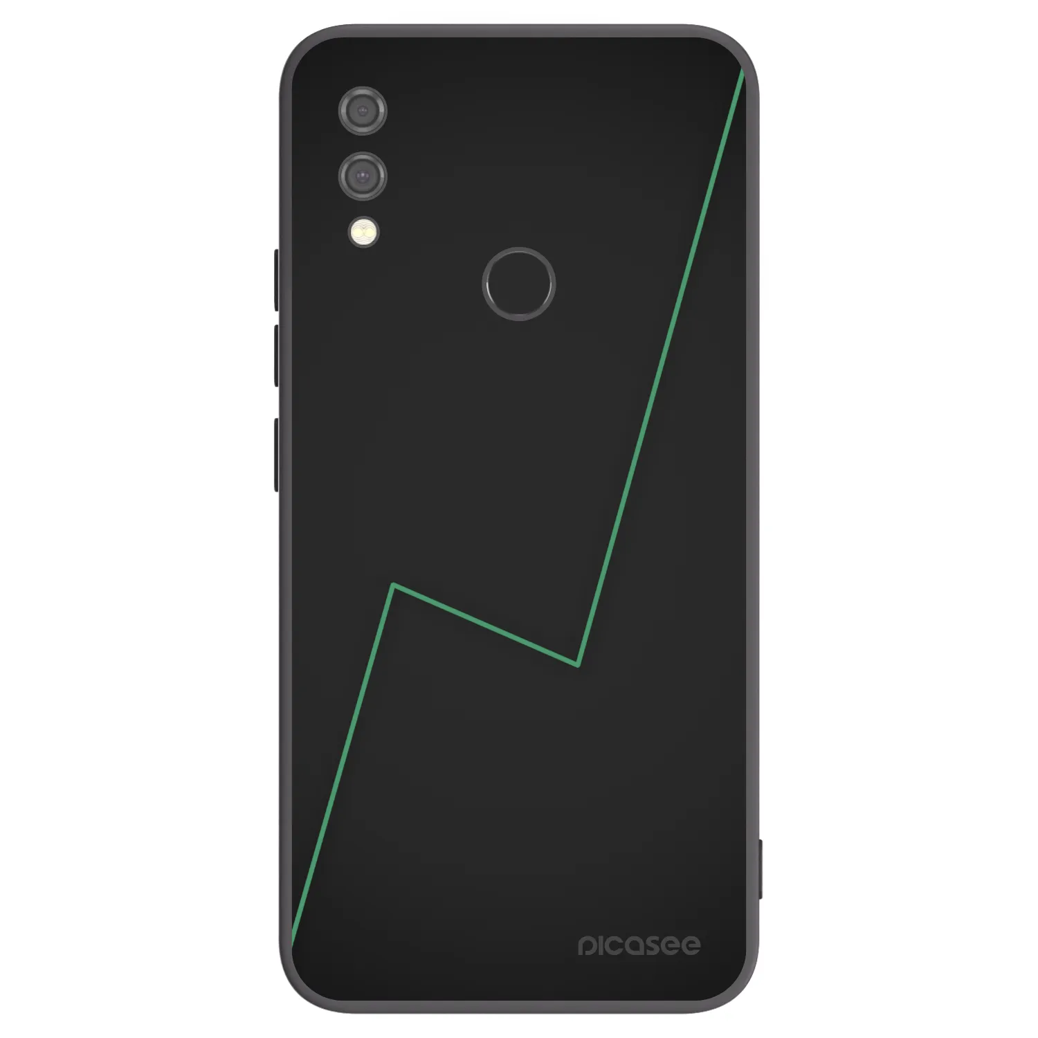 Picasee crna silikonska maskica za Xiaomi Redmi Note 7 - Consistency