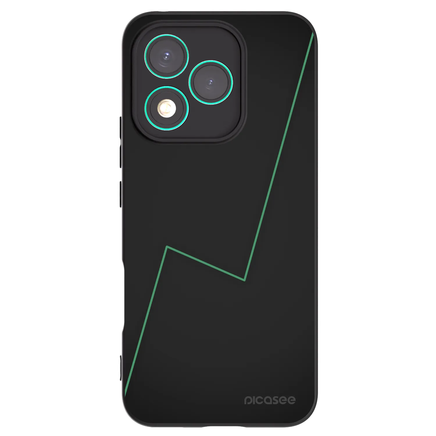 Picasee crna silikonska maskica za Honor 400 Lite 5G - Consistency