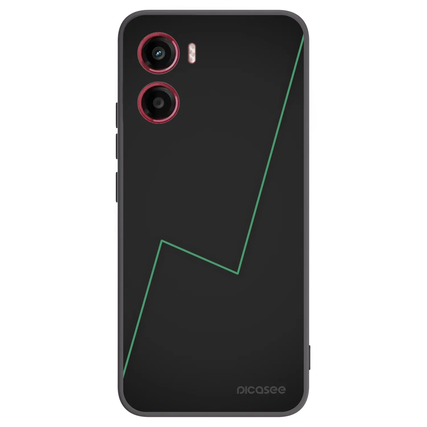 Picasee crna silikonska maskica za Motorola Moto G05 - Consistency