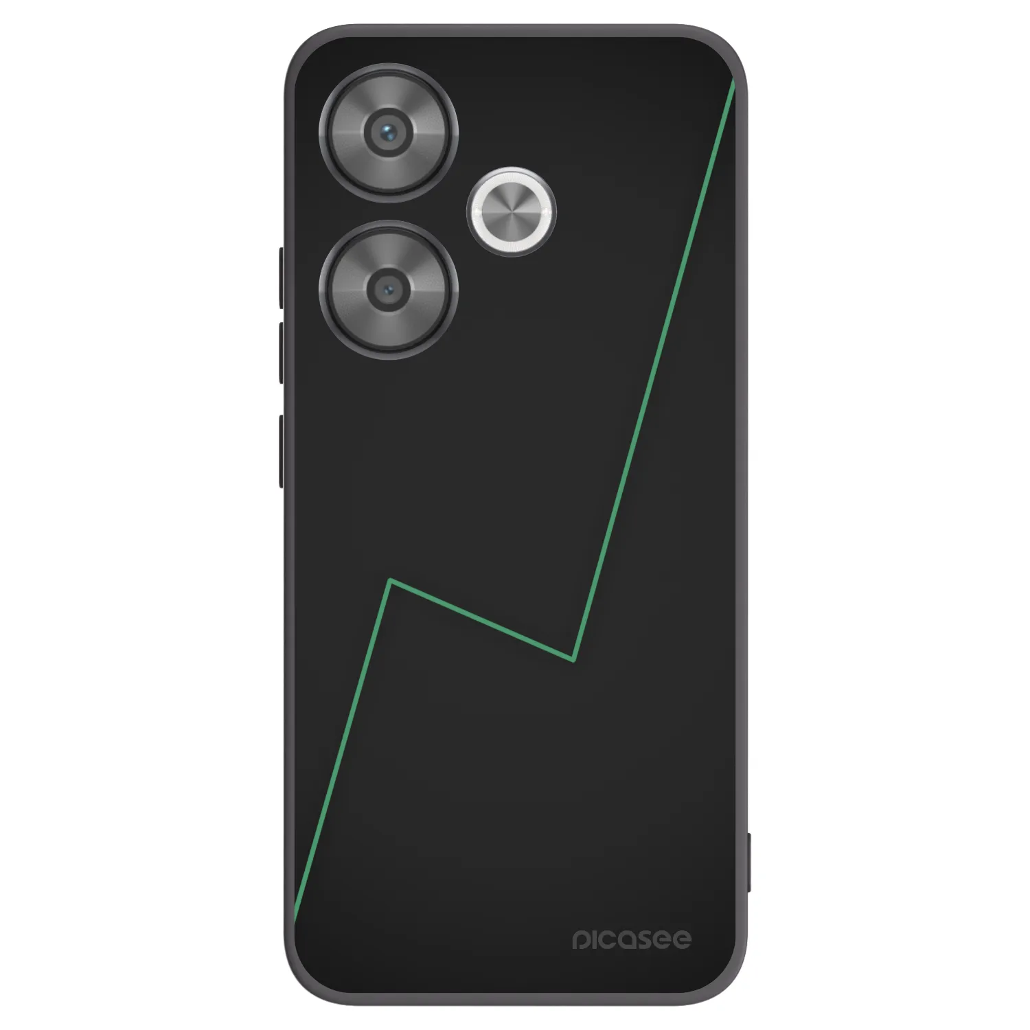 Picasee crna silikonska maskica za Xiaomi Poco F6 - Consistency