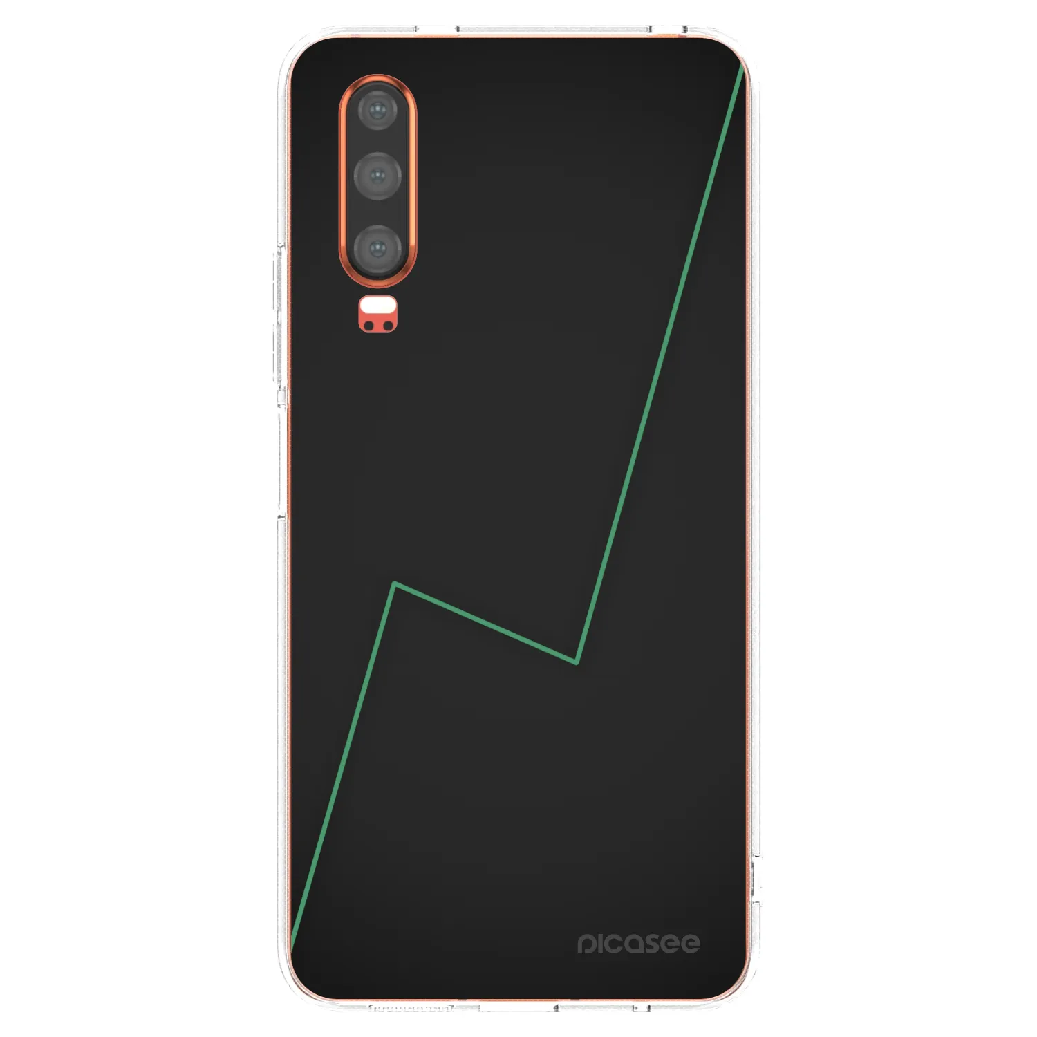 Picasee silikonska prozirna maskica za Huawei P30 - Consistency