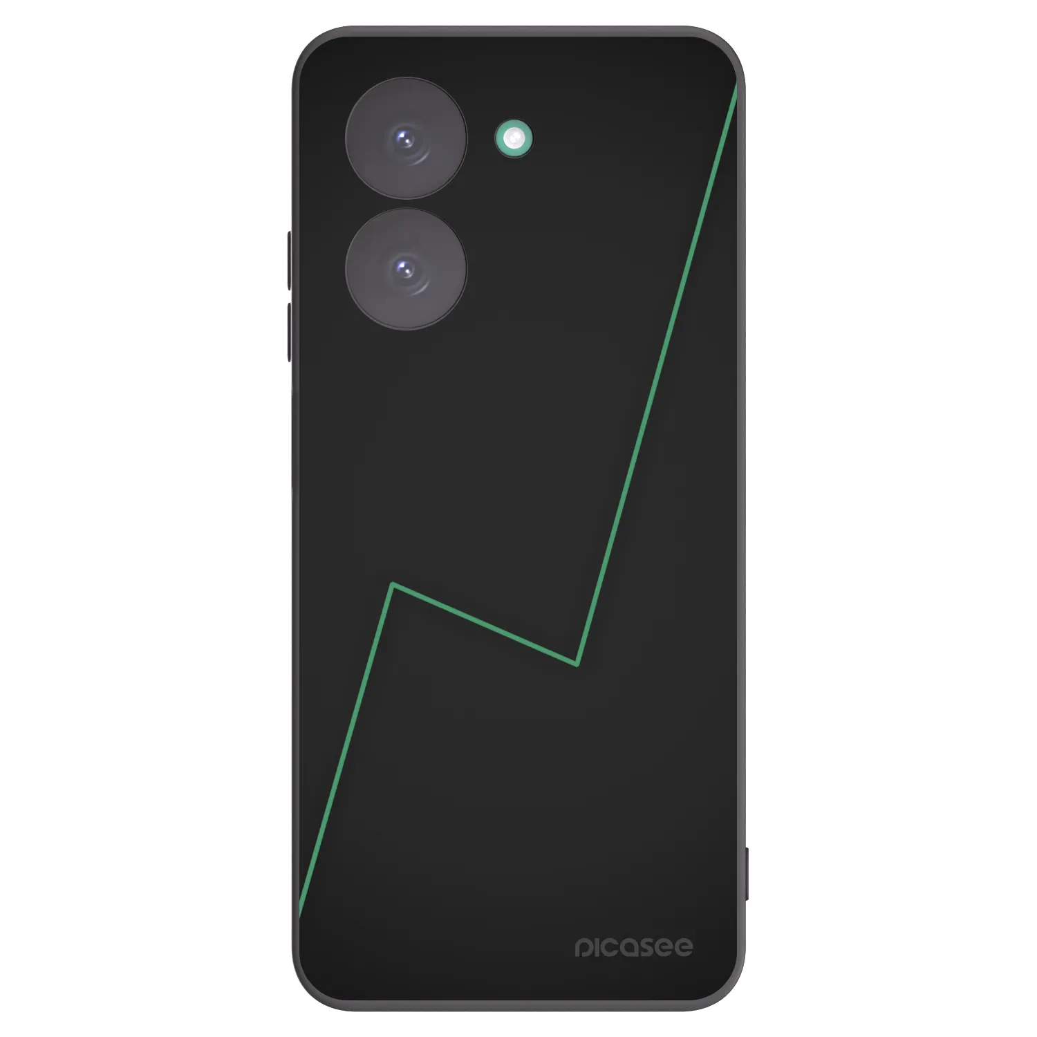 Picasee crna silikonska maskica za Xiaomi Redmi A5 - Consistency
