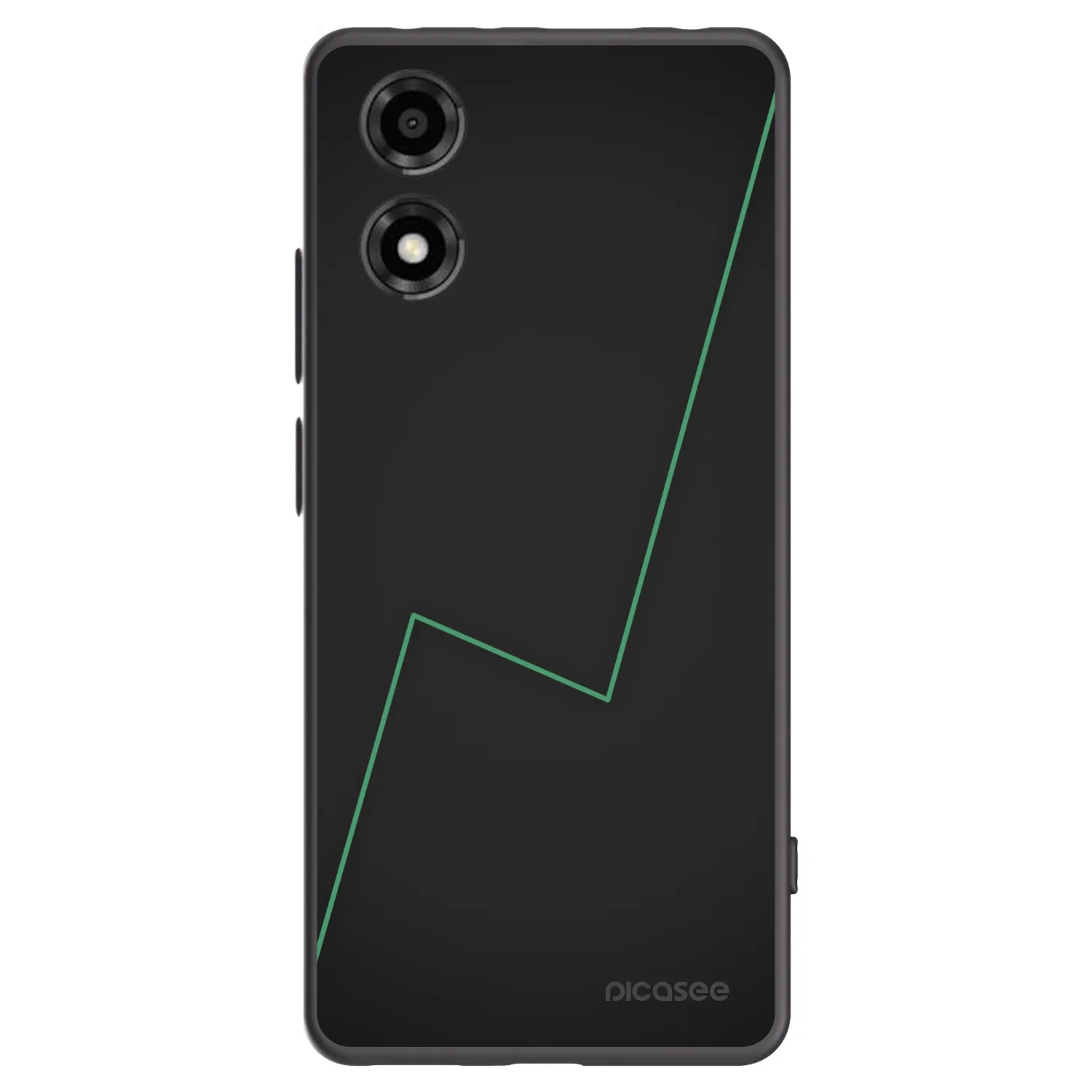 Picasee crna silikonska maskica za Motorola Moto E14 - Consistency