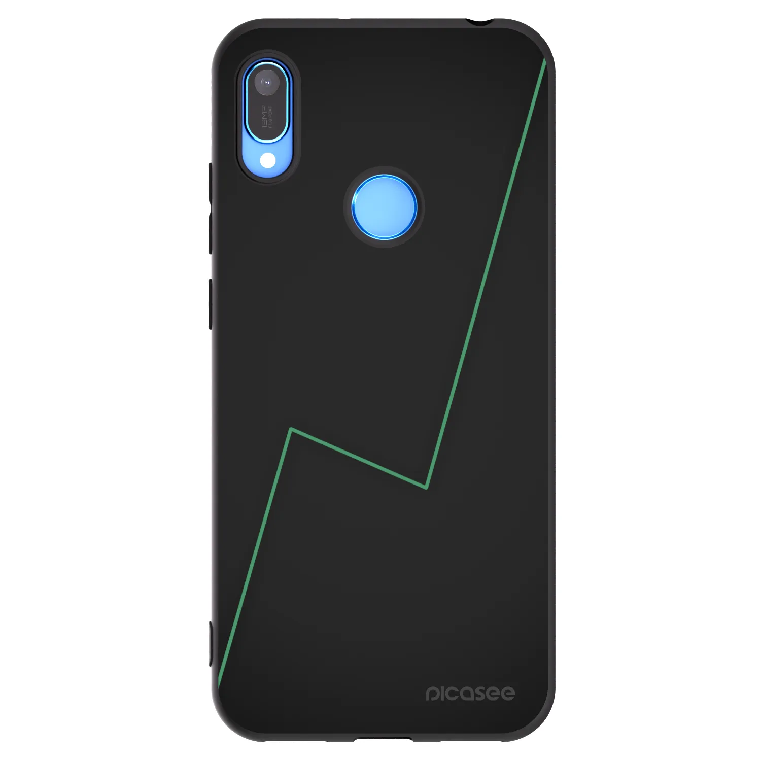 Picasee crna silikonska maskica za Huawei Y6 2019 - Consistency