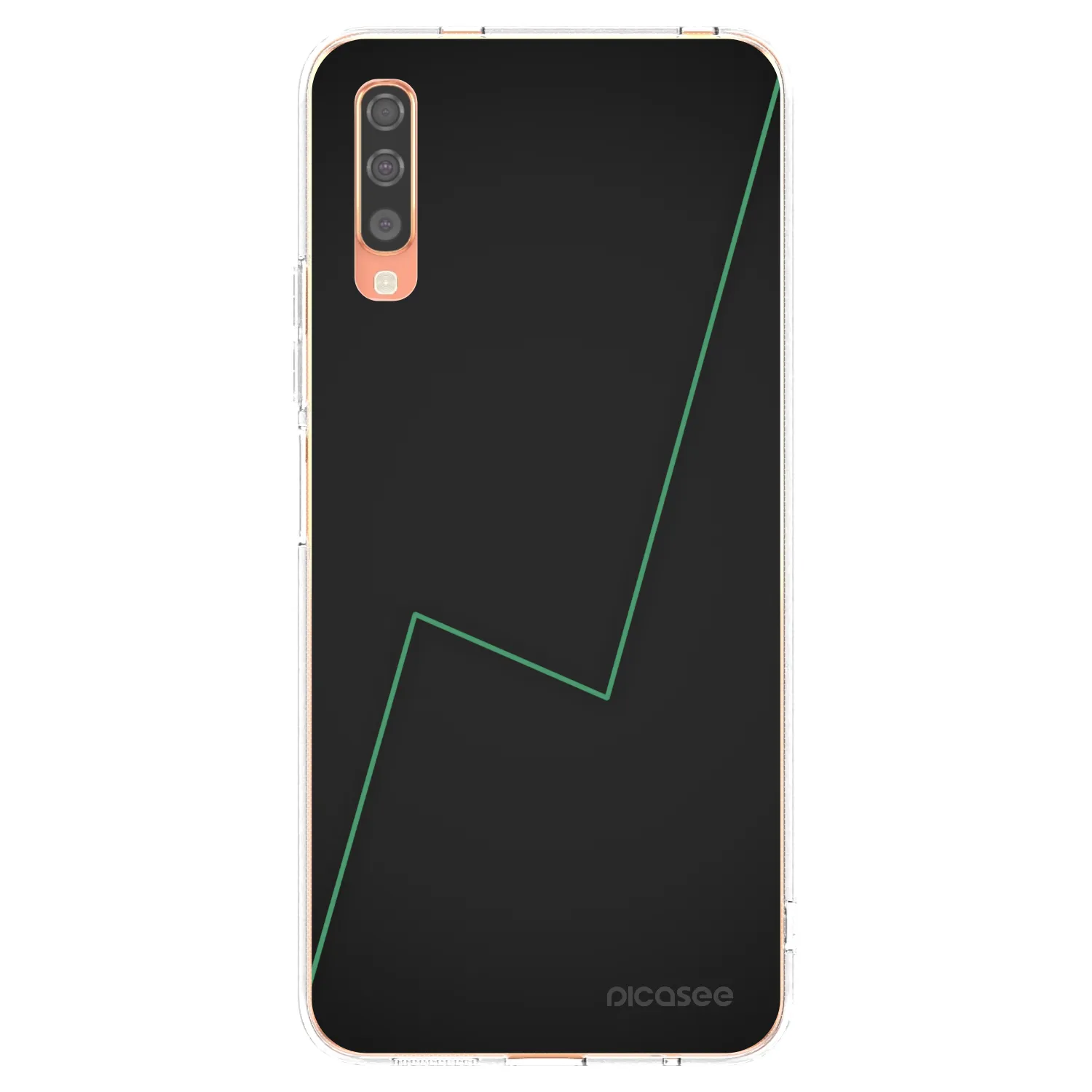 Picasee silikonska prozirna maskica za Samsung Galaxy A70 A705F - Consistency