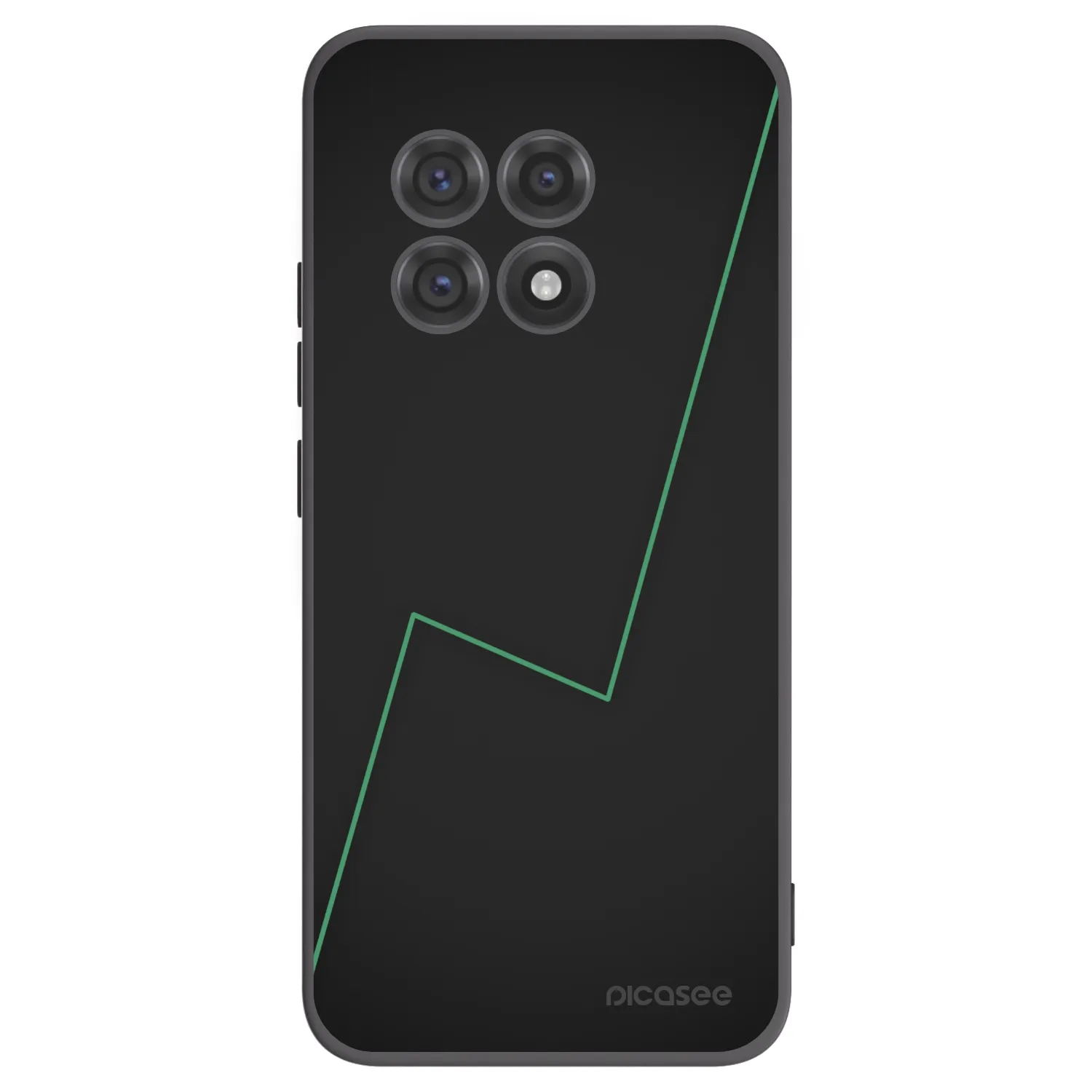 Picasee crna silikonska maskica za OnePlus 13R 5G - Consistency