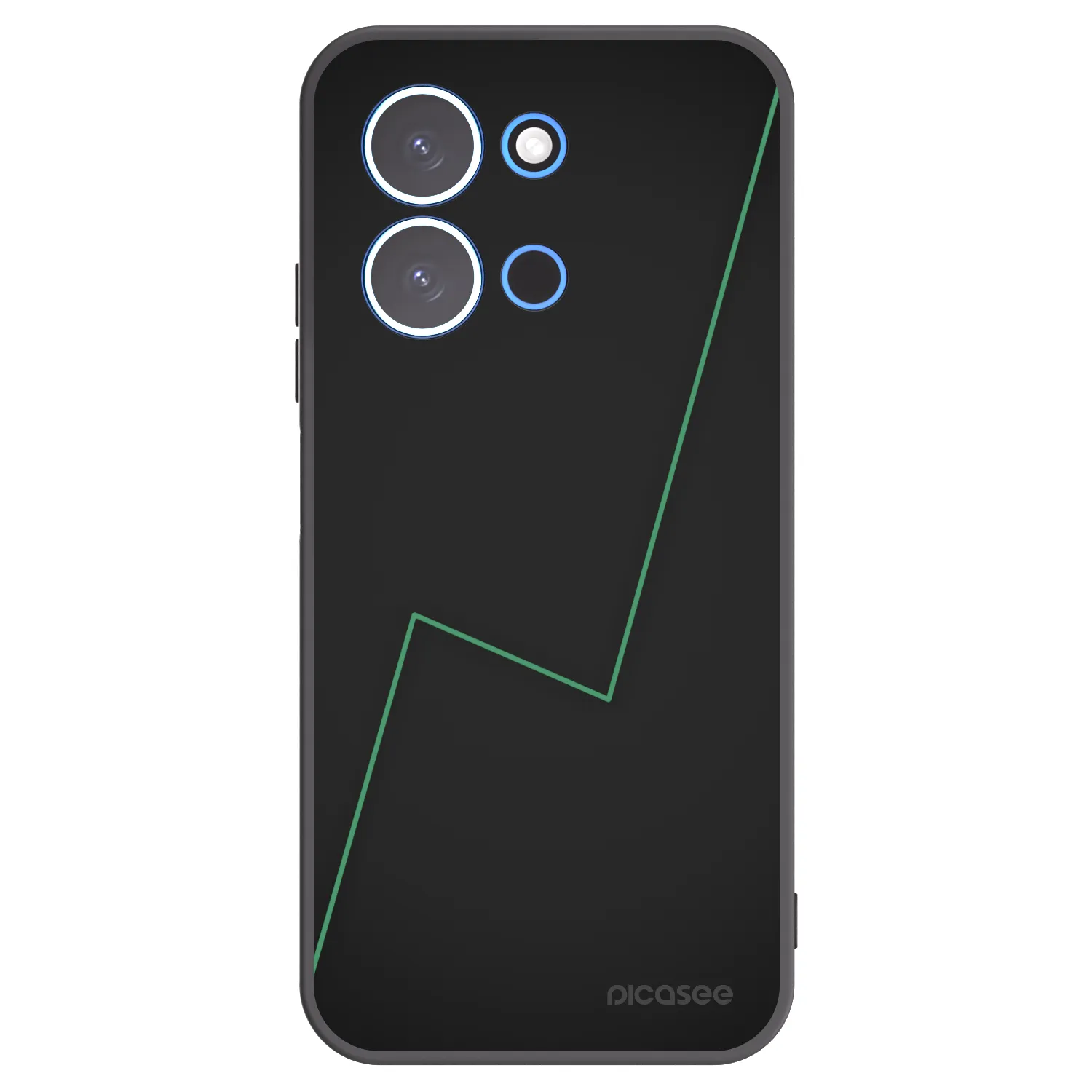 Picasee crna silikonska maskica za Xiaomi Redmi 15C 4G - Consistency