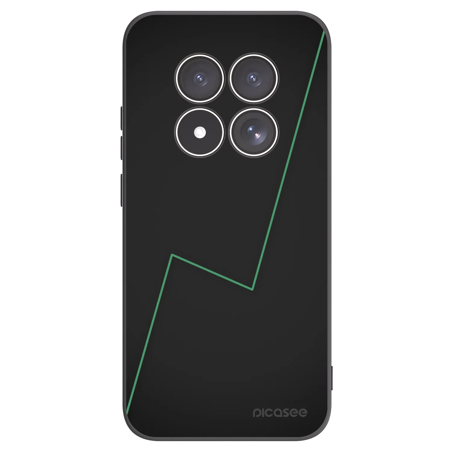 Picasee crna silikonska maskica za Xiaomi Redmi Note 15 Pro 4G - Consistency