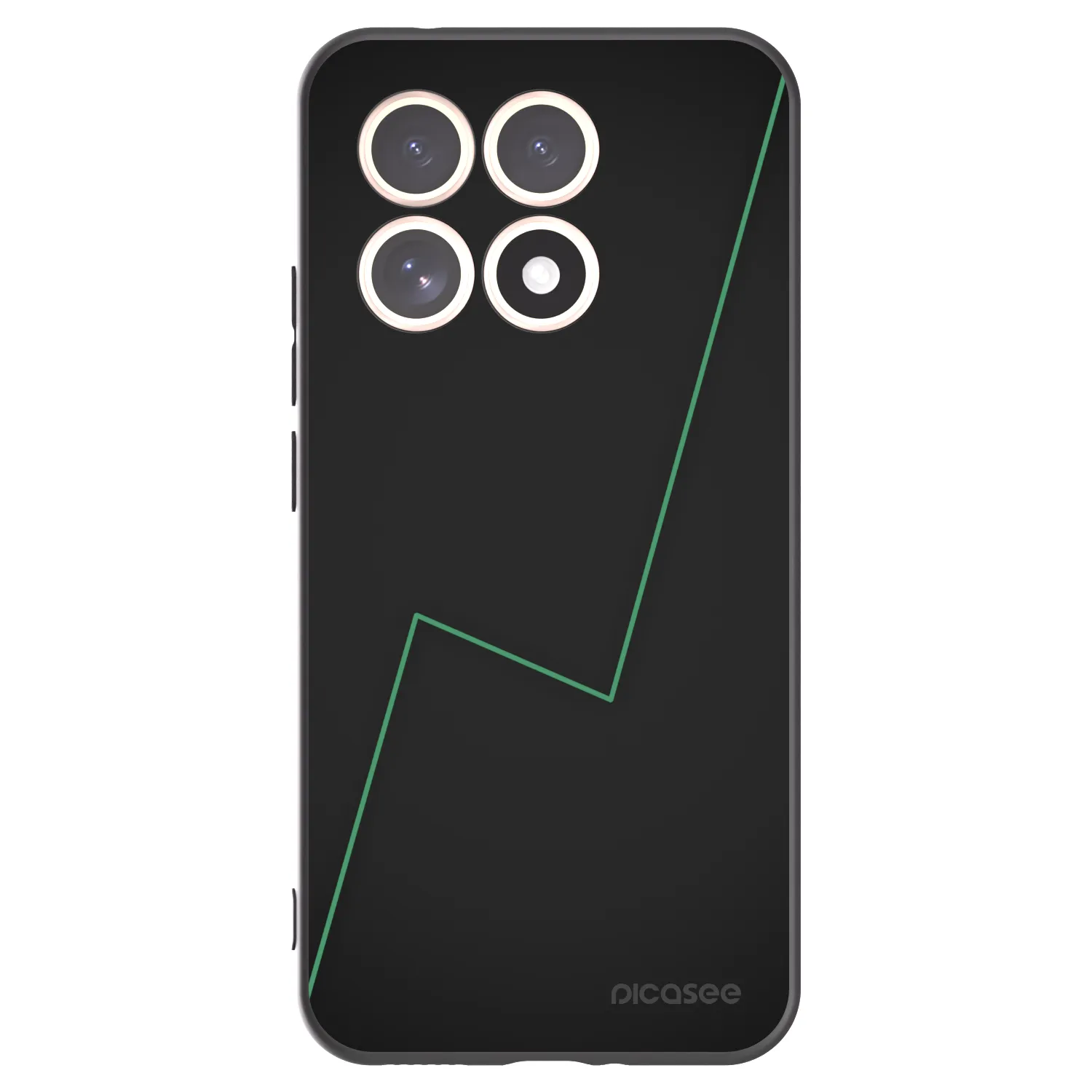 Picasee crna silikonska maskica za Xiaomi 15T - Consistency