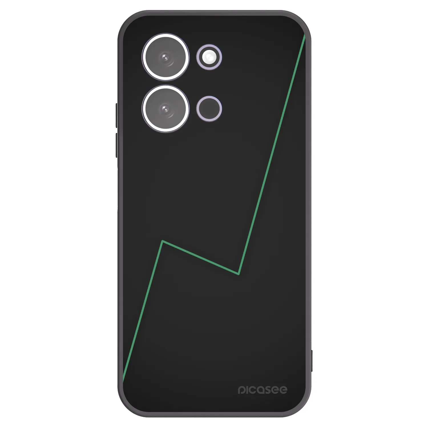 Picasee crna silikonska maskica za Xiaomi Redmi 15C 5G - Consistency