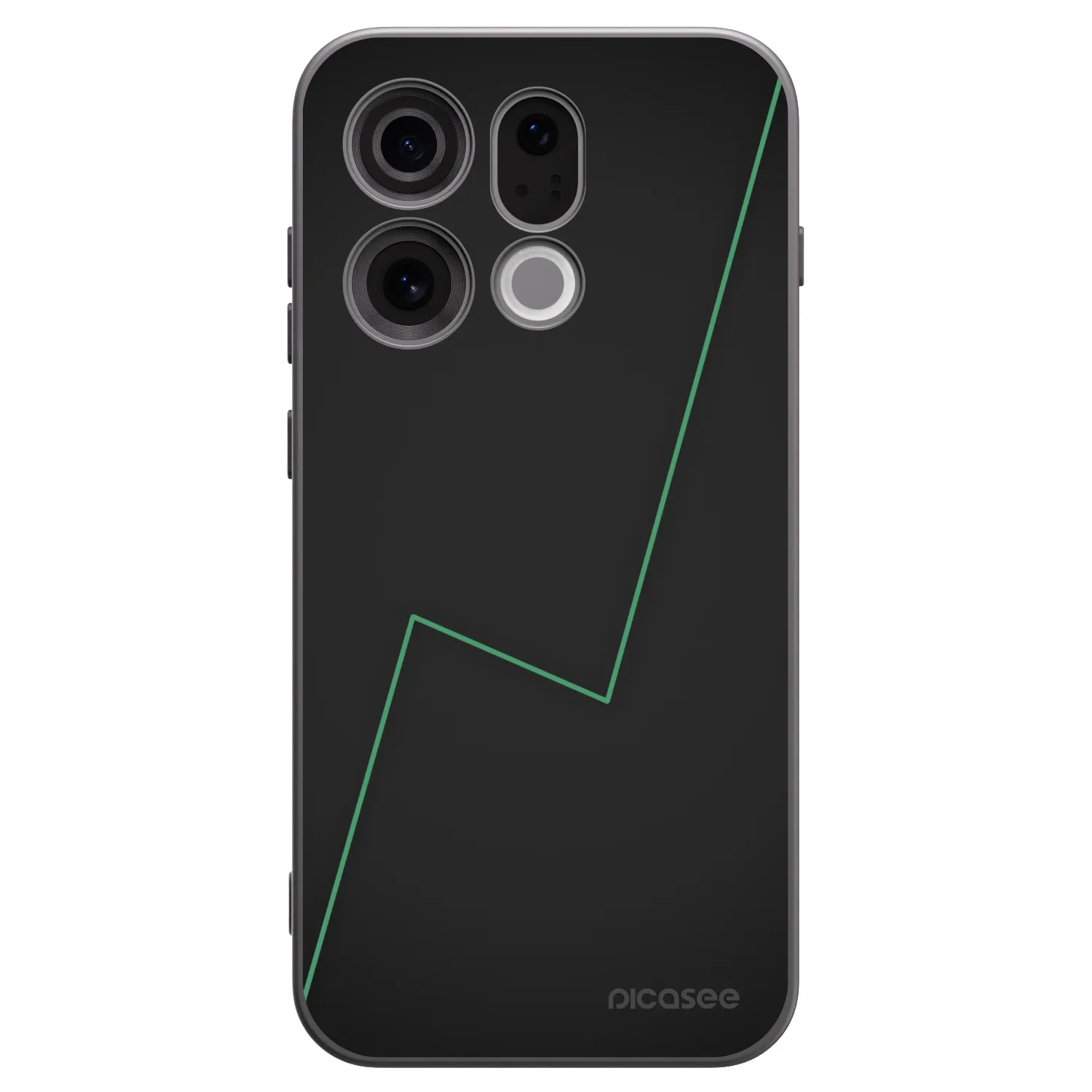 Picasee crna silikonska maskica za OPPO Find X9 - Consistency
