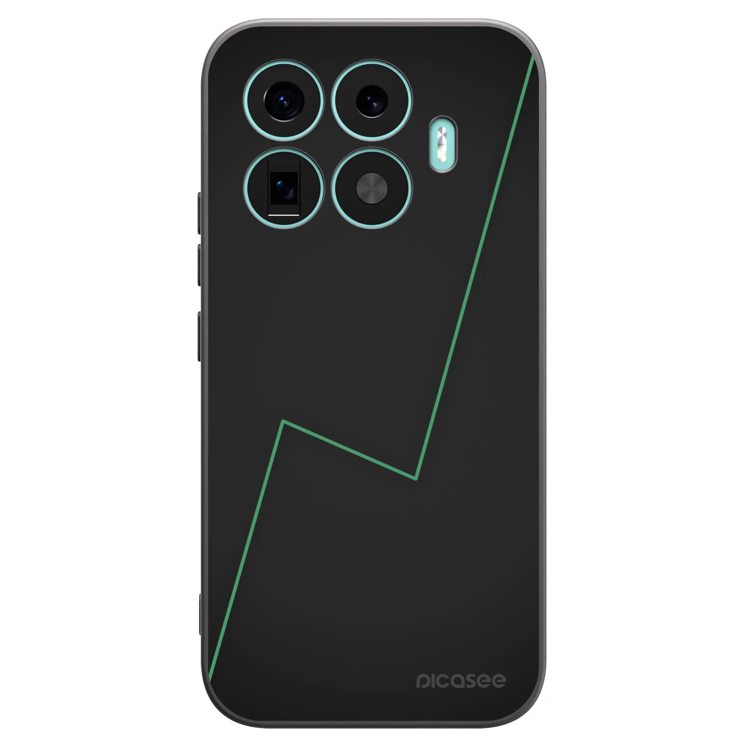 Picasee crna silikonska maskica za Xiaomi 17T - Consistency