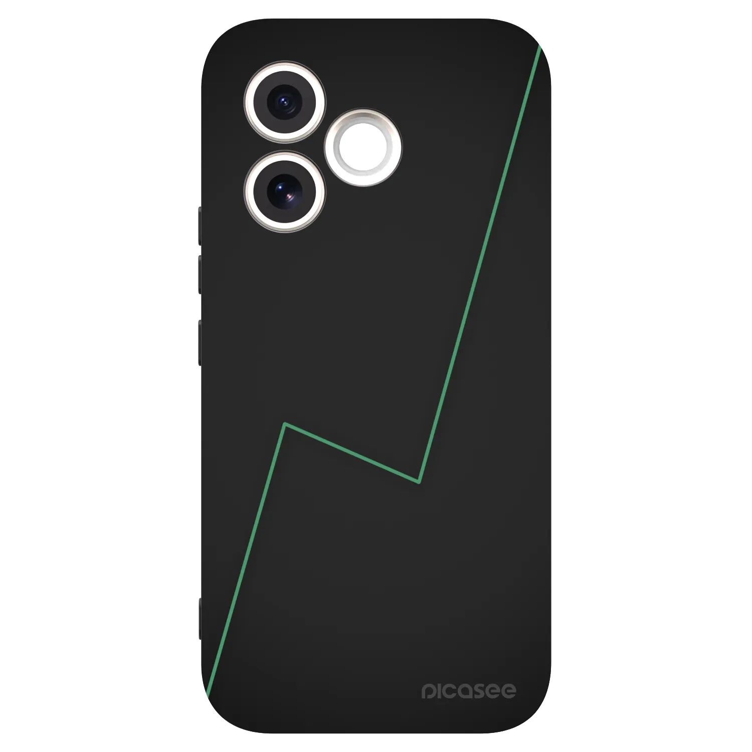 Picasee crna silikonska maskica za Honor 600 Lite - Consistency