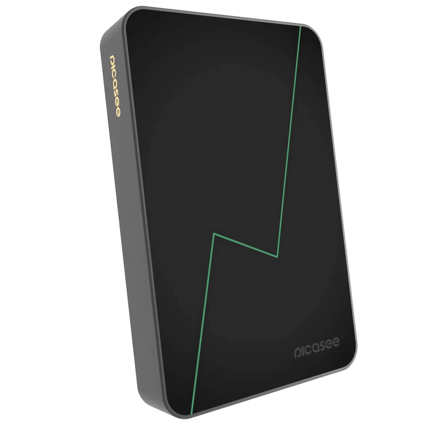 Picasee Prijenosni punjač s MagSafe 10 000 mAh Sivo - Consistency