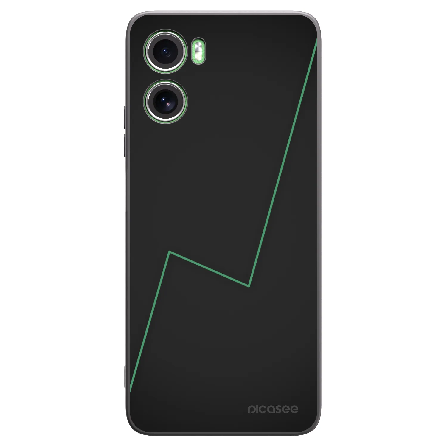 Picasee crna silikonska maskica za Motorola Moto G06 - Consistency