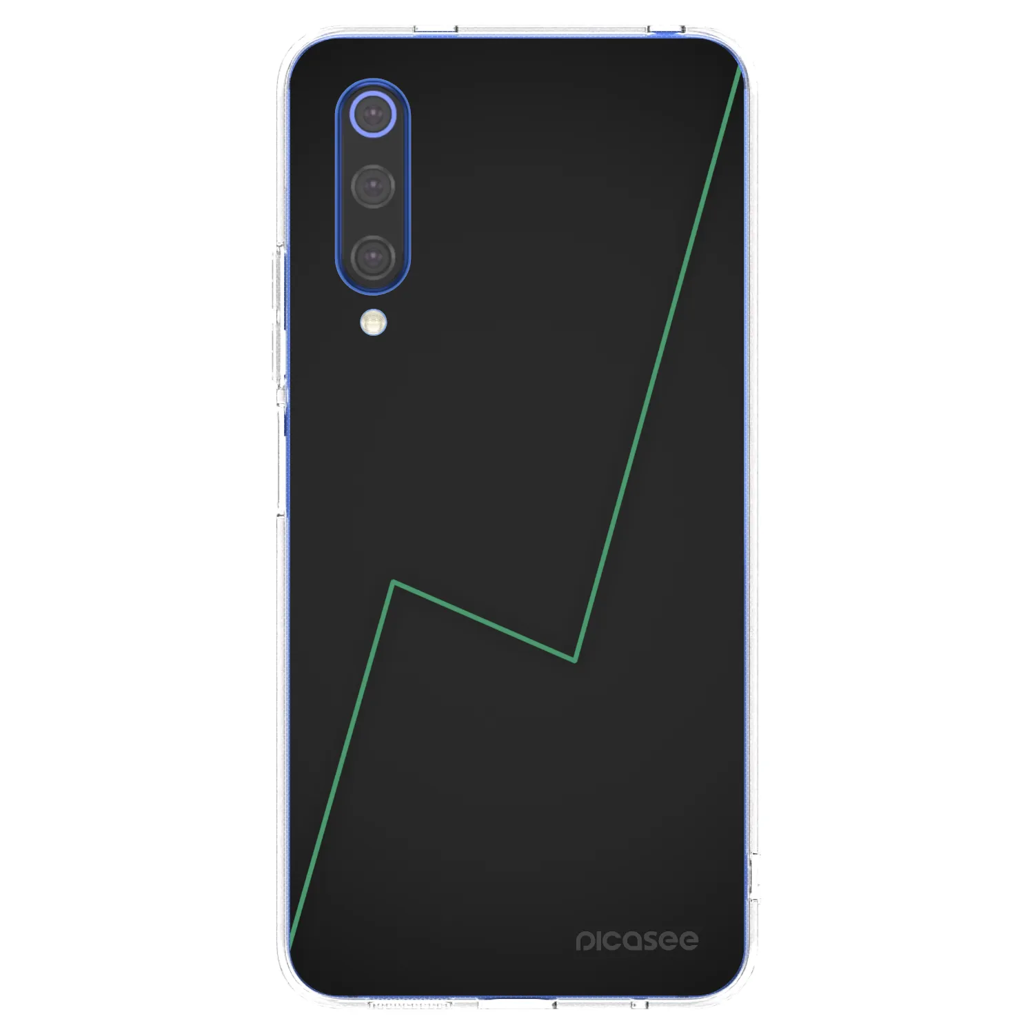 Picasee silikonska prozirna maskica za Xiaomi Mi 9 SE - Consistency