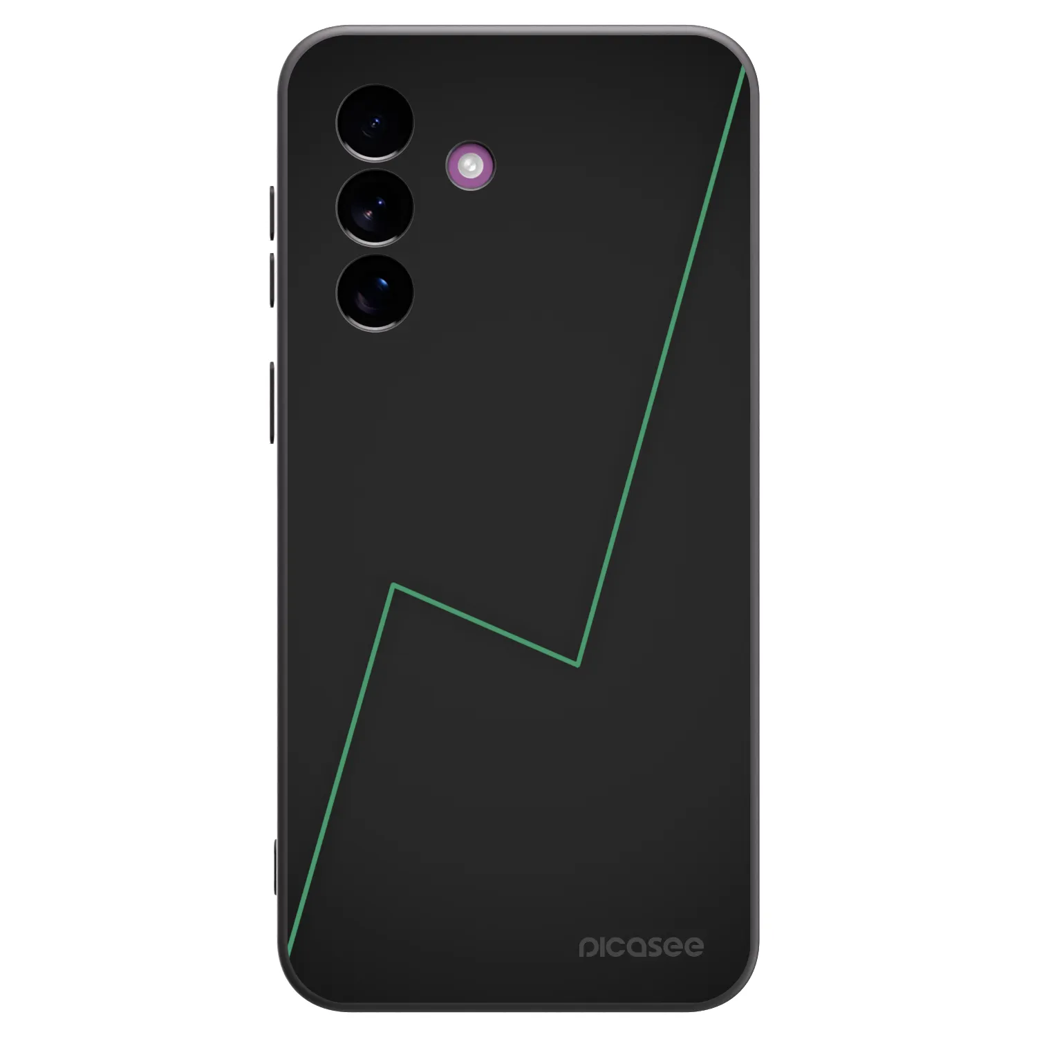 Picasee crna silikonska maskica za Samsung Galaxy A37 - Consistency