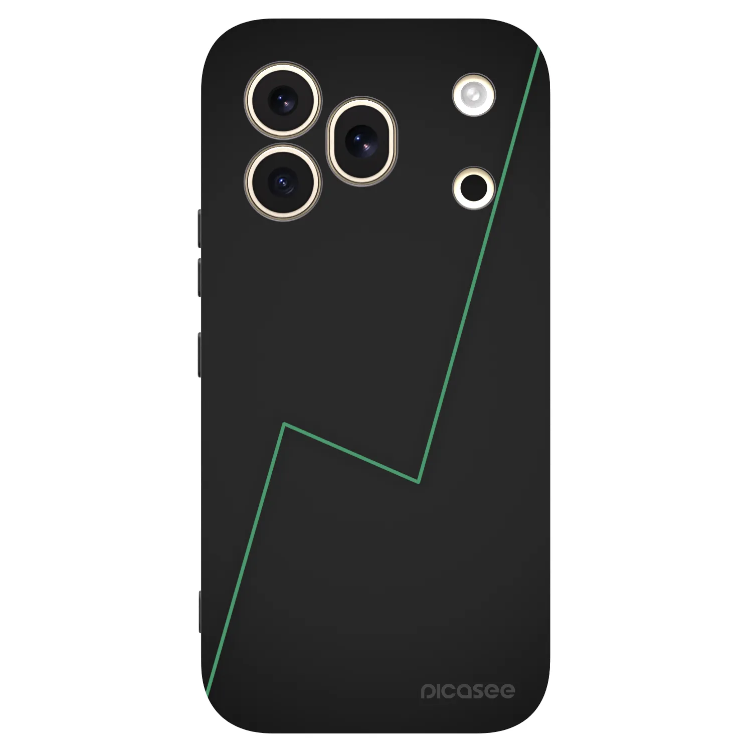 Picasee crna silikonska maskica za Honor 600 Pro - Consistency
