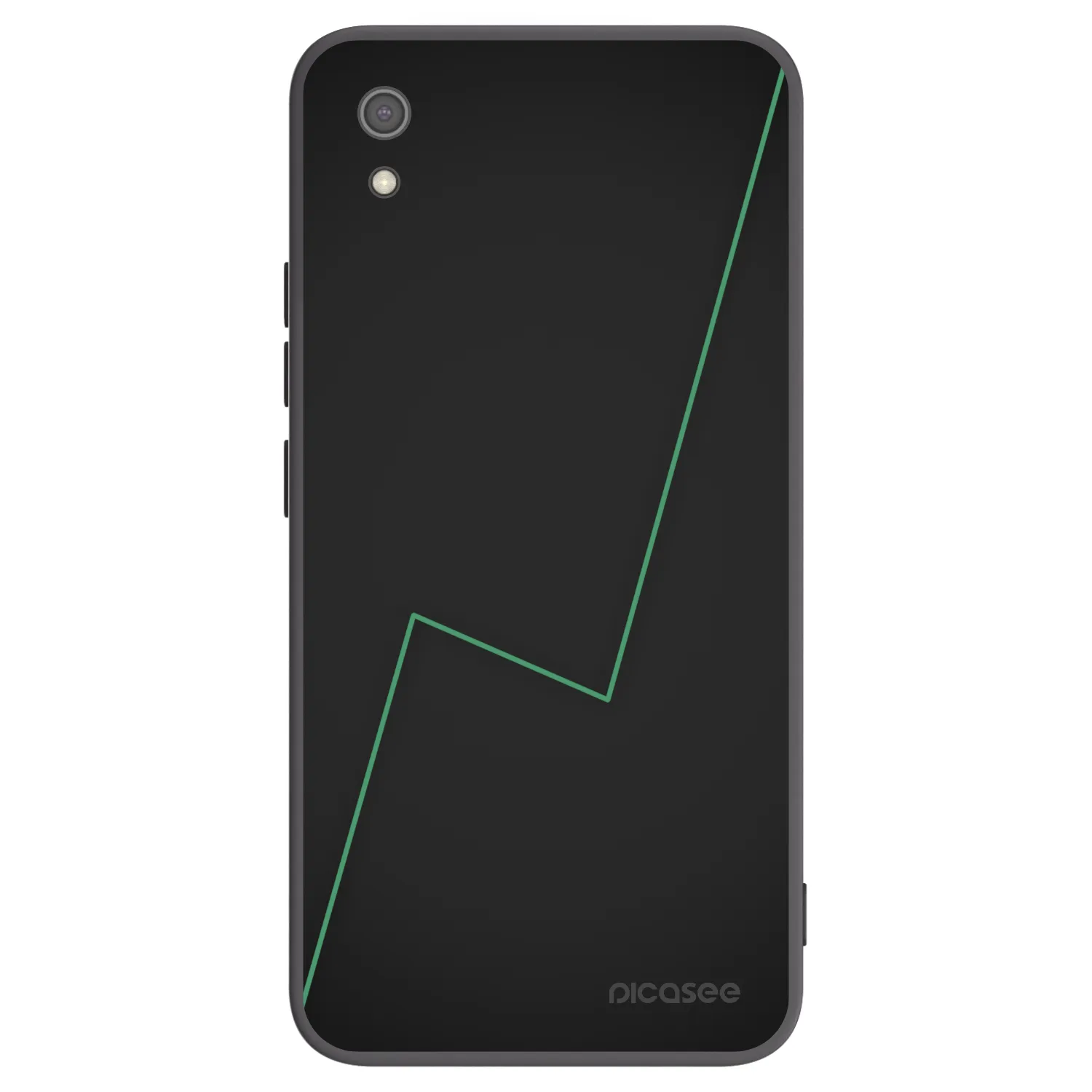 Picasee crna silikonska maskica za Xiaomi Redmi 7A - Consistency