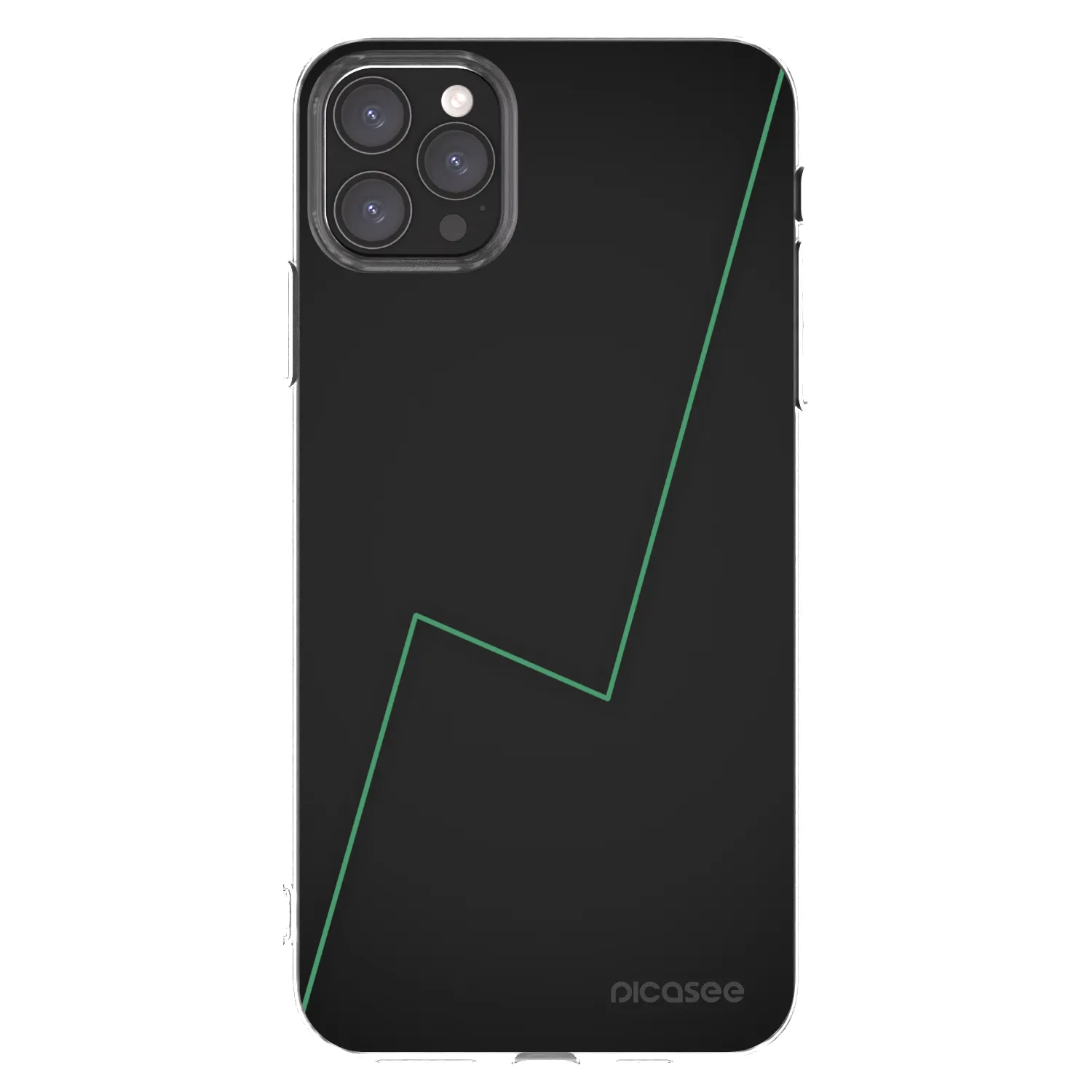Picasee silikonska prozirna maskica za Apple iPhone 11 Pro Max - Consistency
