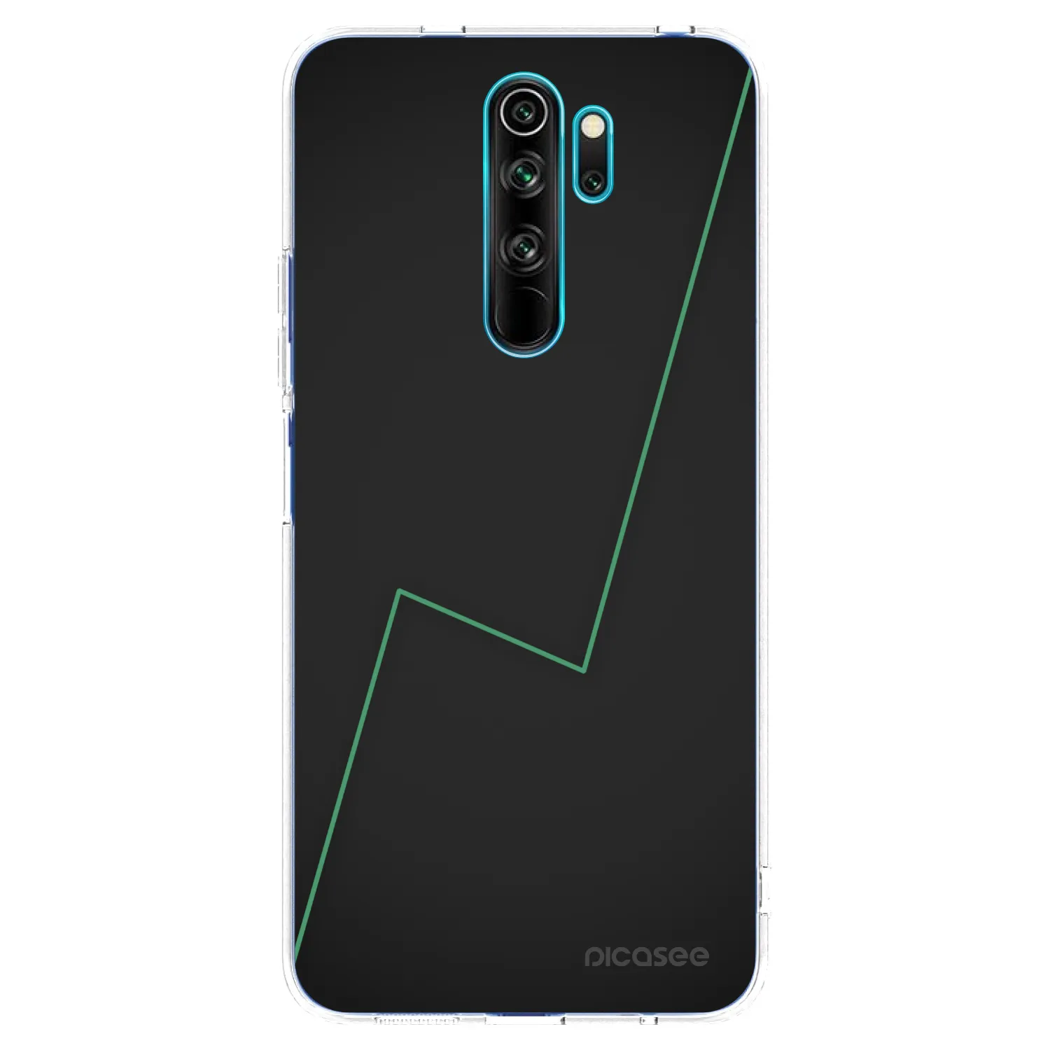 Picasee silikonska prozirna maskica za Xiaomi Redmi Note 8 Pro - Consistency