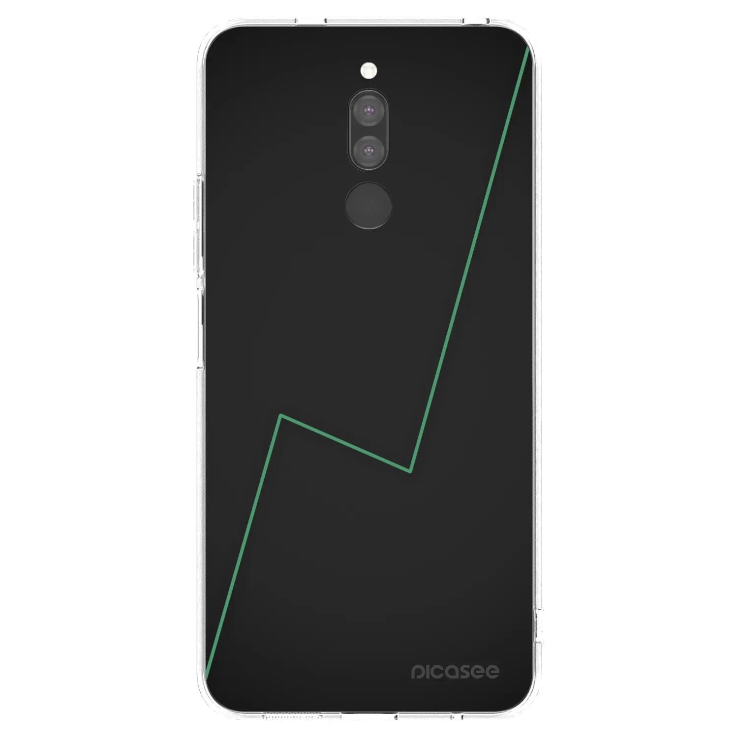 Picasee silikonska prozirna maskica za Xiaomi Redmi 8 - Consistency