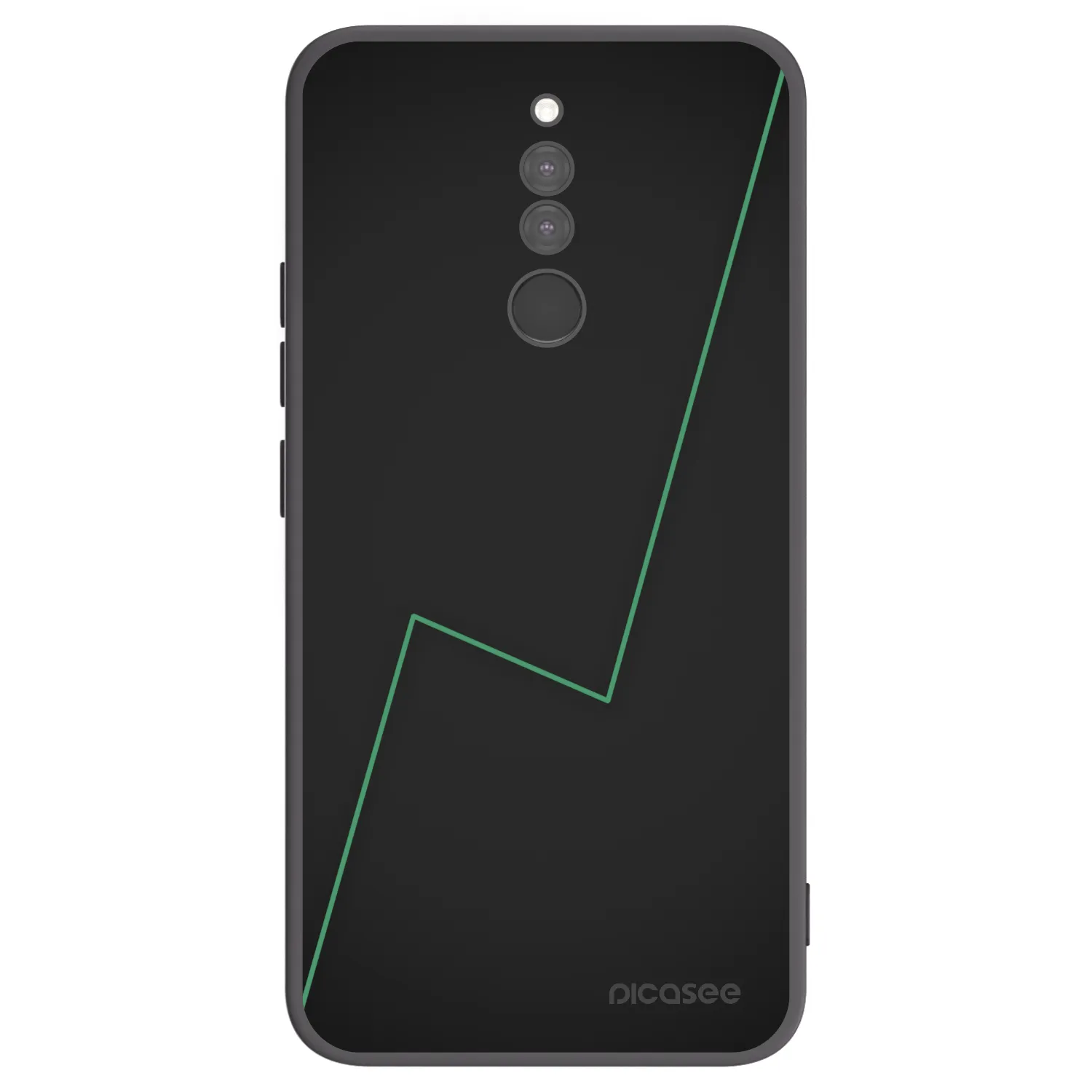 Picasee crna silikonska maskica za Xiaomi Redmi 8 - Consistency