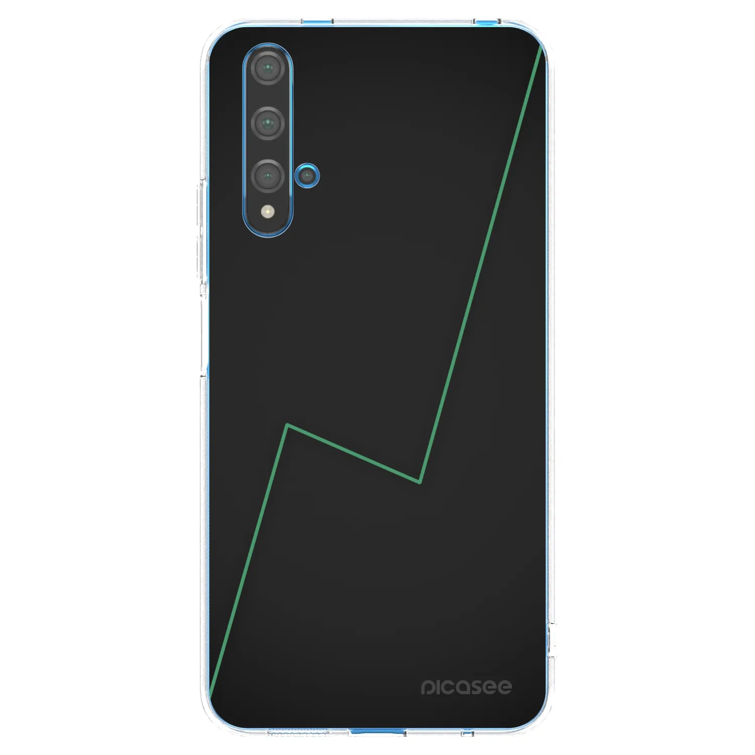 Picasee silikonska prozirna maskica za Huawei Nova 5T - Consistency
