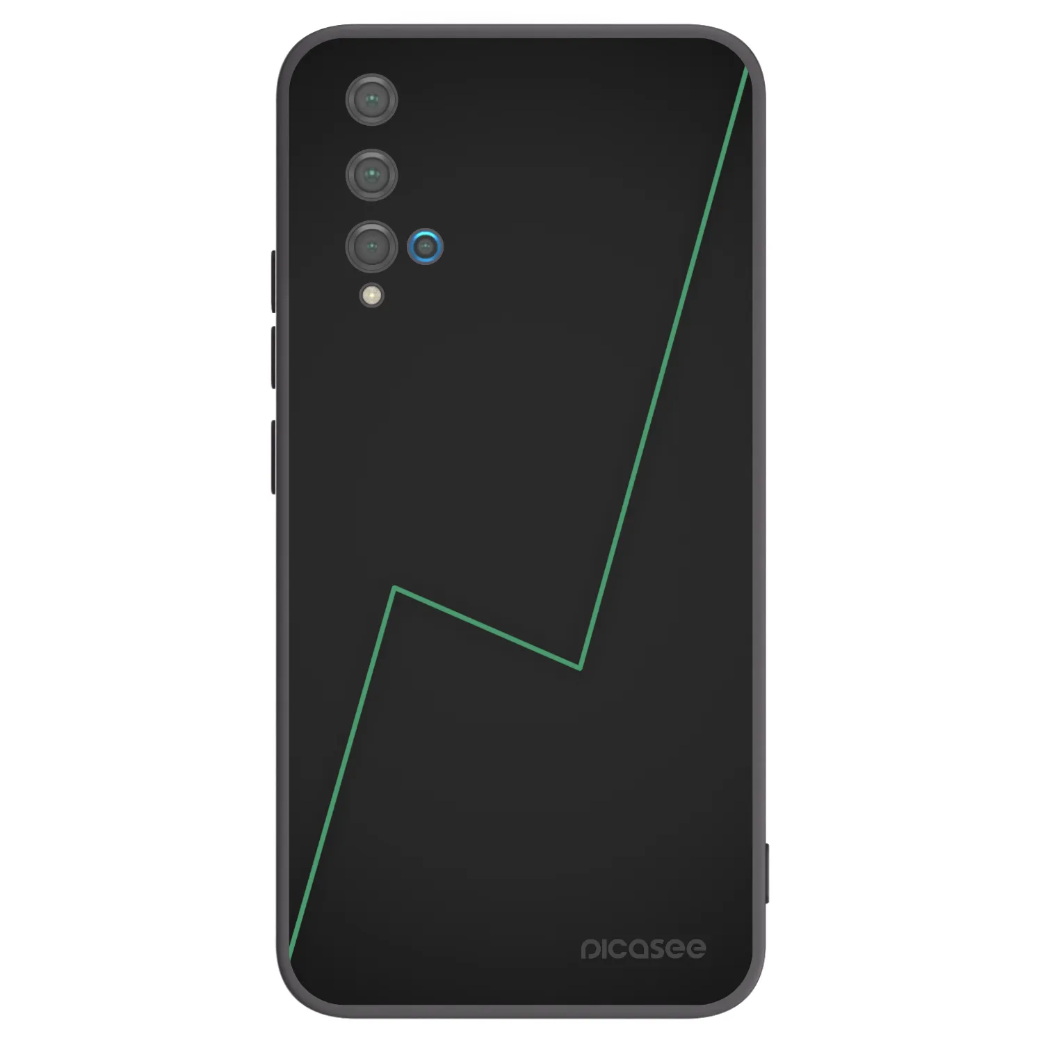 Picasee crna silikonska maskica za Huawei Nova 5T - Consistency