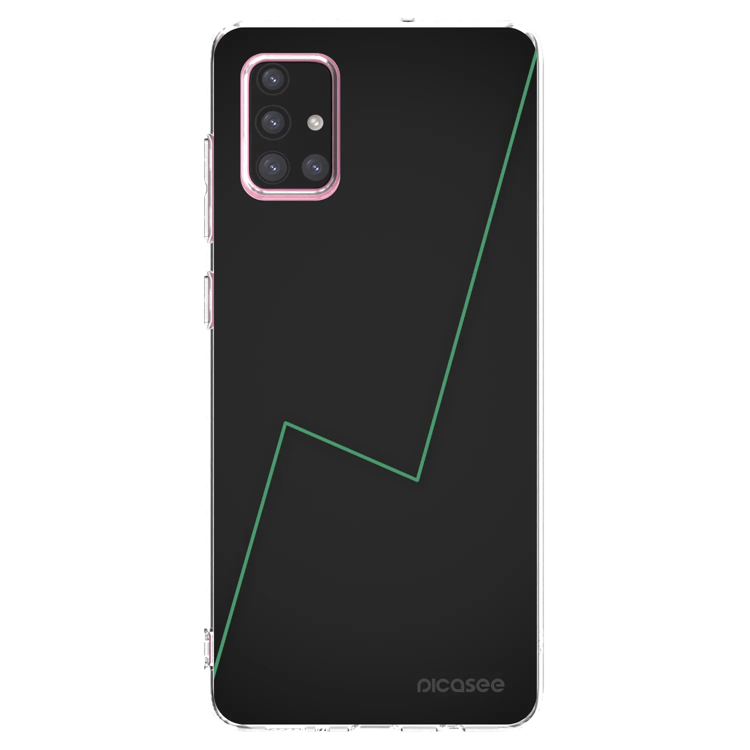 Picasee silikonska prozirna maskica za Samsung Galaxy A71 A715F - Consistency