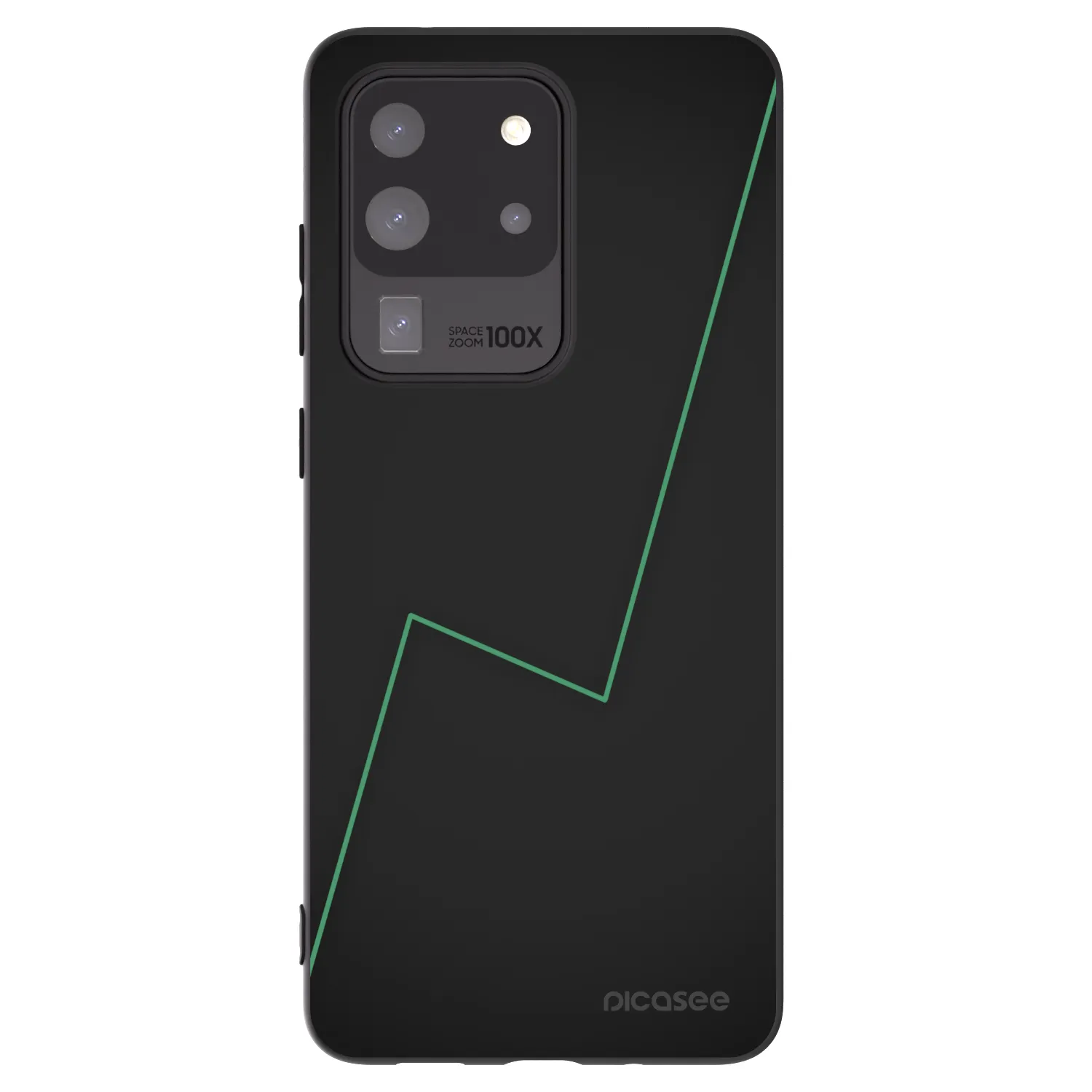 Picasee crna silikonska maskica za Samsung Galaxy S20 Ultra 5G G988F - Consistency