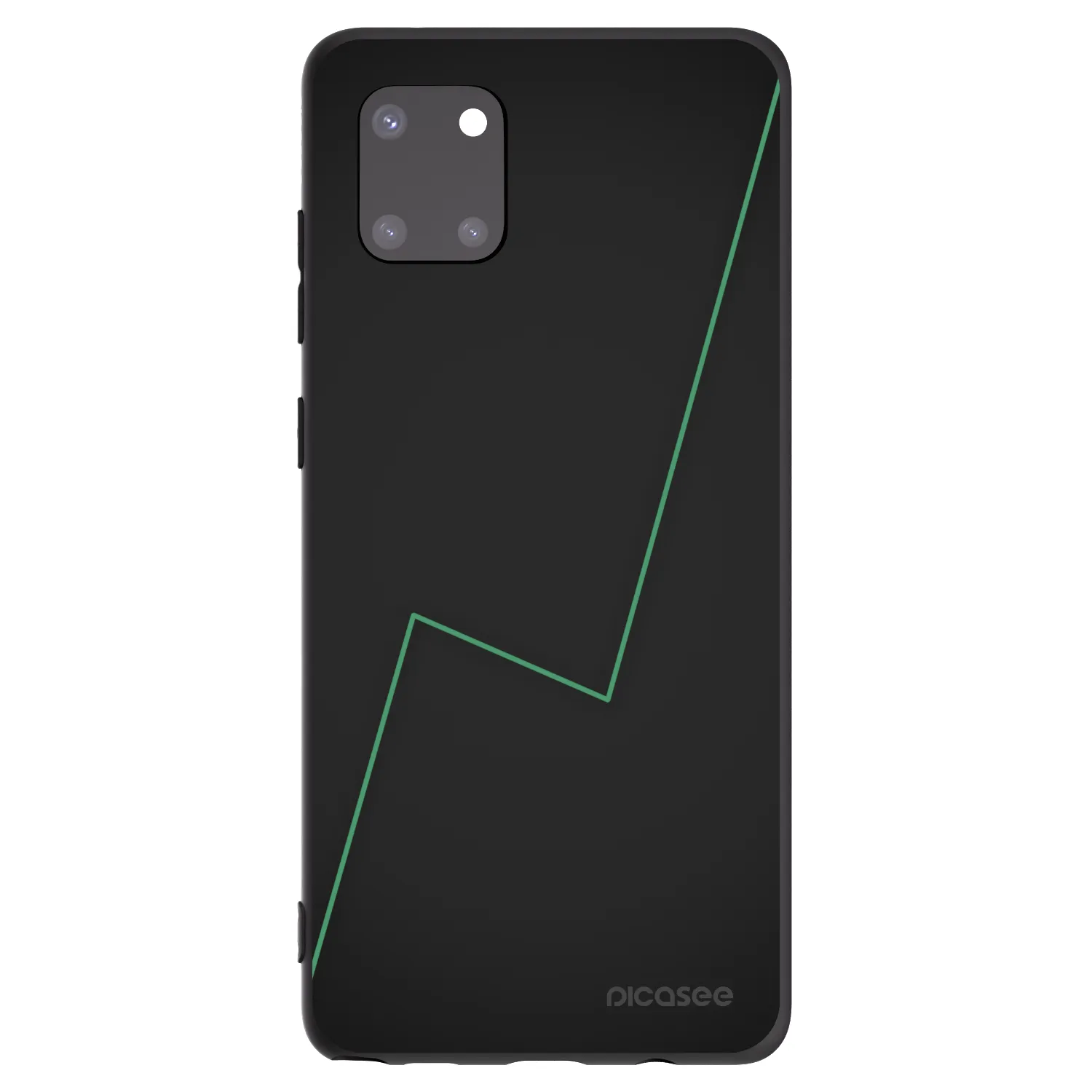 Picasee crna silikonska maskica za Samsung Galaxy Note 10 Lite N770F - Consistency