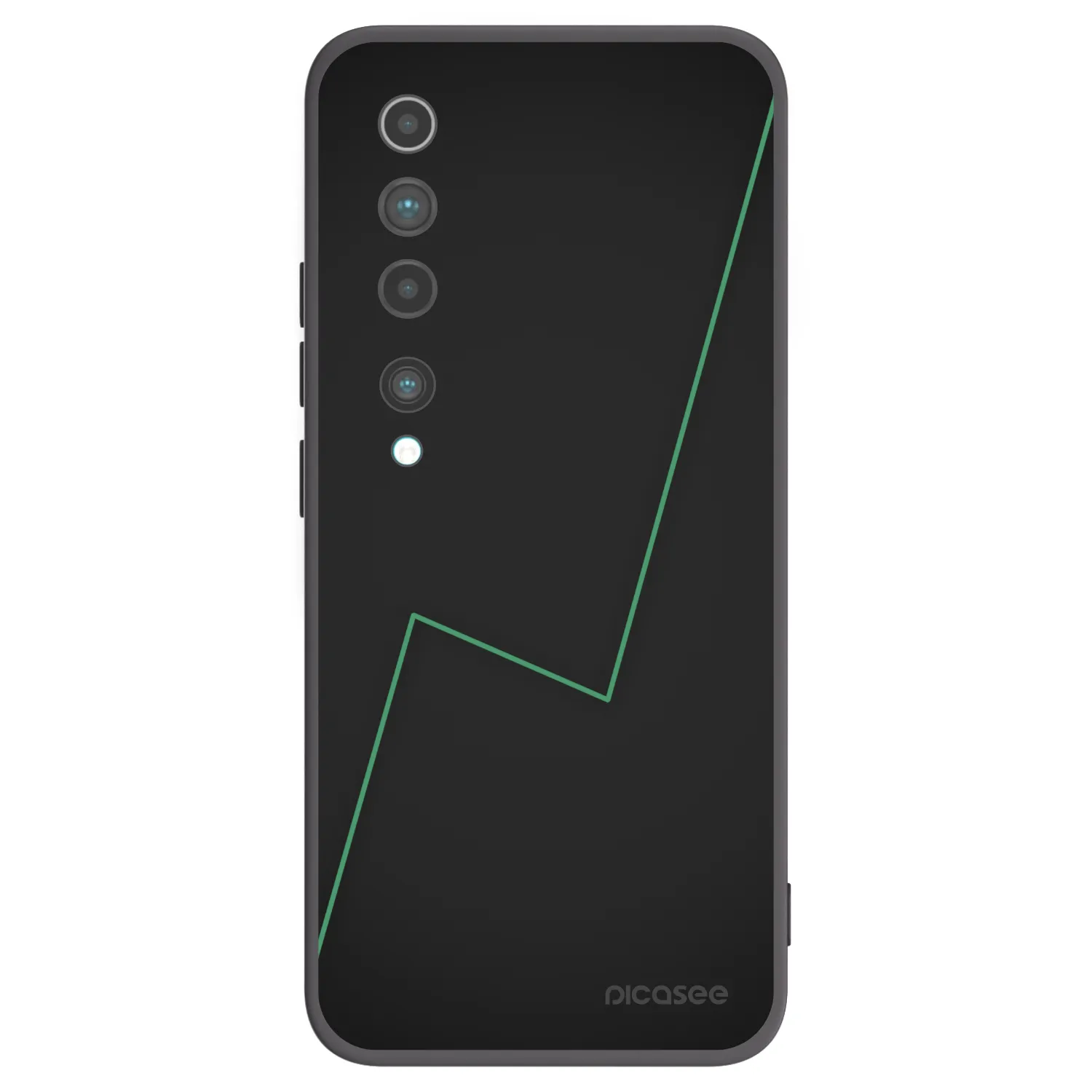 Picasee crna silikonska maskica za Xiaomi Mi 10 - Consistency
