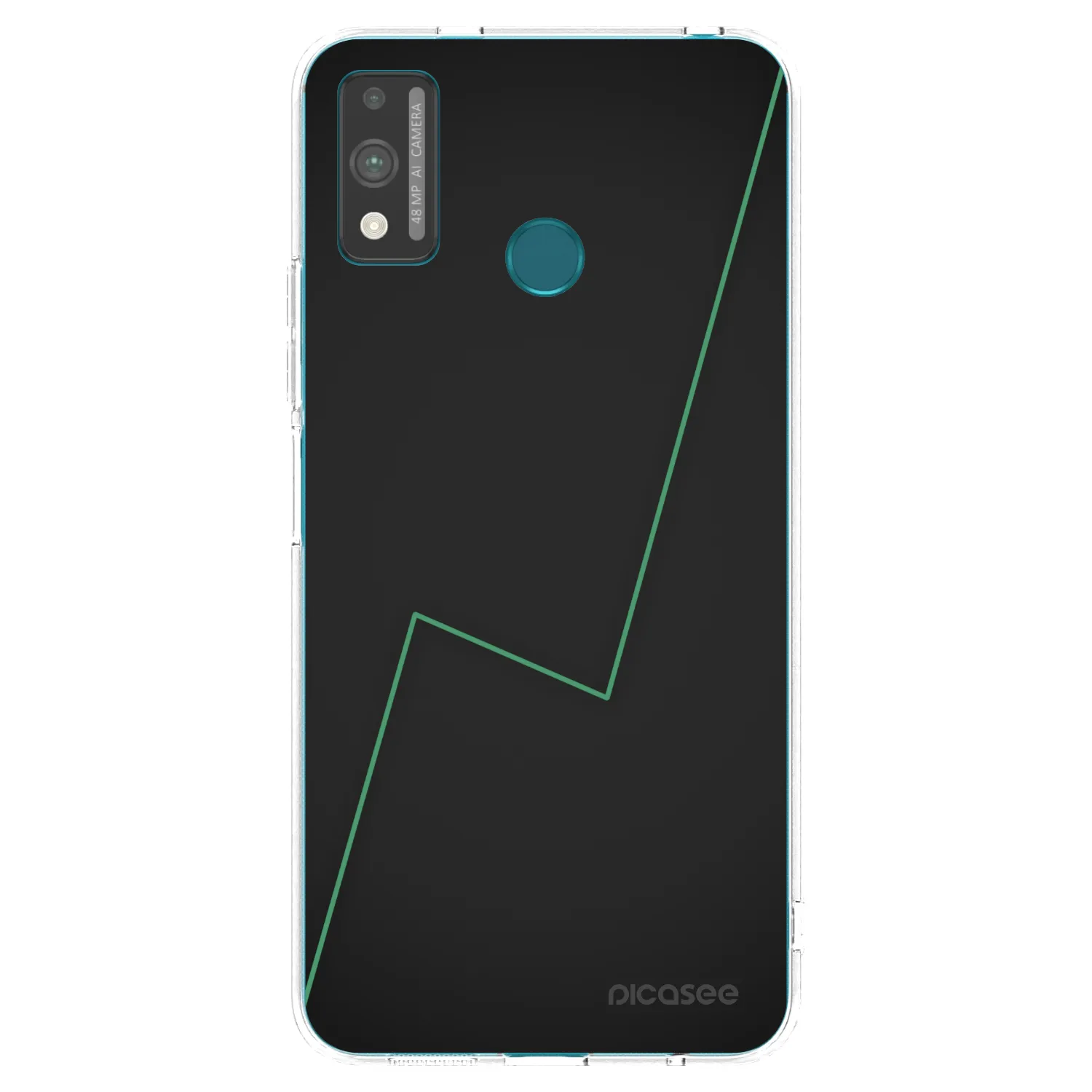 Picasee silikonska prozirna maskica za Honor 9X Lite - Consistency