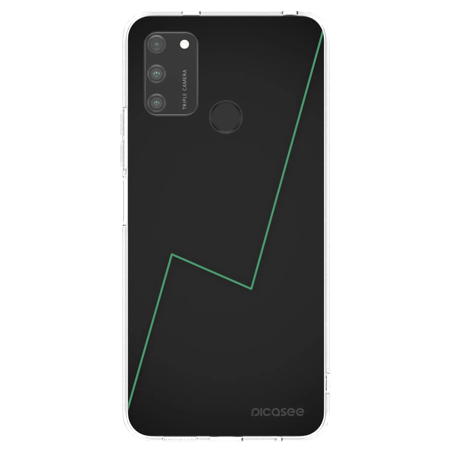 Picasee silikonska prozirna maskica za Honor 9A - Consistency