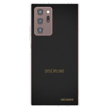 Picasee silikonska prozirna maskica za Samsung Galaxy Note 20 Ultra - Discipline
