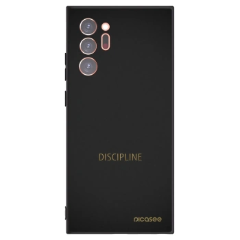 Picasee crna silikonska maskica za Samsung Galaxy Note 20 Ultra - Discipline