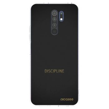 Picasee silikonska prozirna maskica za Xiaomi Redmi 9 - Discipline