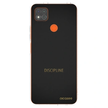 Picasee silikonska prozirna maskica za Xiaomi Redmi 9C - Discipline