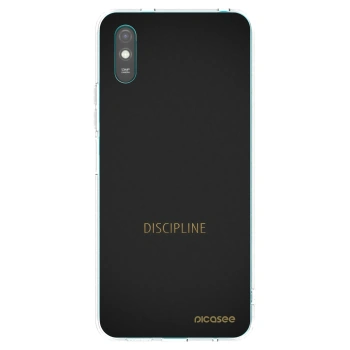 Picasee silikonska prozirna maskica za Xiaomi Redmi 9A - Discipline