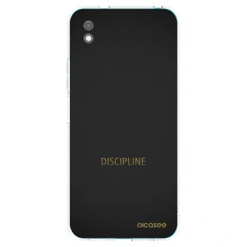 Picasee crna silikonska maskica za Xiaomi Redmi 9A - Discipline