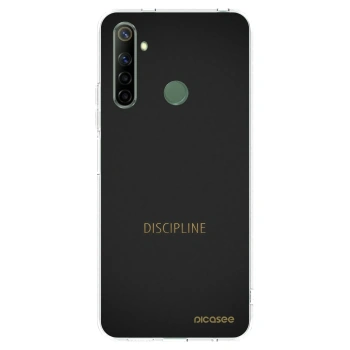 Picasee silikonska prozirna maskica za Realme 6i - Discipline