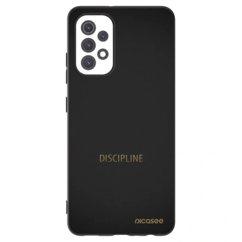 Picasee crna silikonska maskica za Samsung Galaxy A32 5G A326B - Discipline