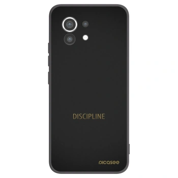 Picasee crna silikonska maskica za Xiaomi Mi 11 - Discipline